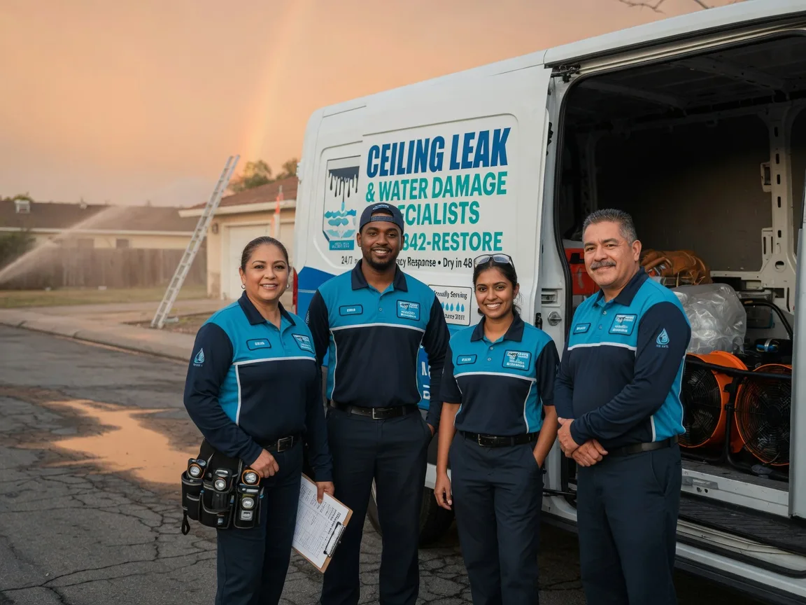Ceiling Leak Cleanup company in Stafford, TX